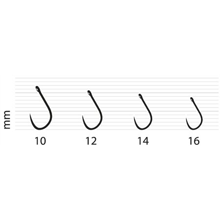 Haczyk Methodman Lite Grip Titanium Grey Barbless Rozmiar 12