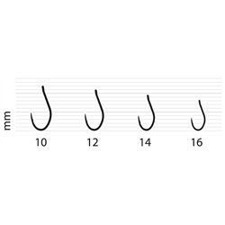 Hook Methodman X-Treme Grip Titanium Grey Barbed Size 10