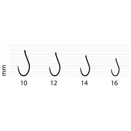 Hook Methodman X-Treme Grip Titanium Grey Barbed Size 14