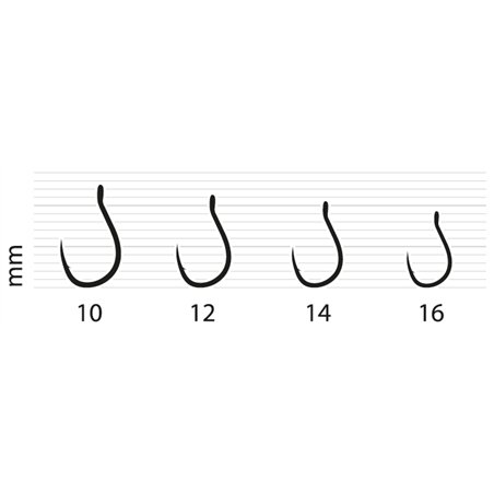 Hook Methodman Power Grip Titanium Grey Barbed Rozmiar 16