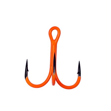 Kotwice Strong Round Bent UV Active Orange rozm.1/0 Kamatsu