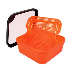 Pellet Soaker Box Methodman Pellet Soaker 1.8l 16.5x16.5x6.5cm