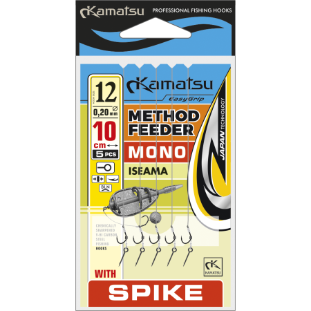 Kamatsu Method Feeder Mono Iseama 10 Spike Rig