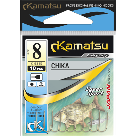 Kamatsu Chika 22 Gold Flatted Hook