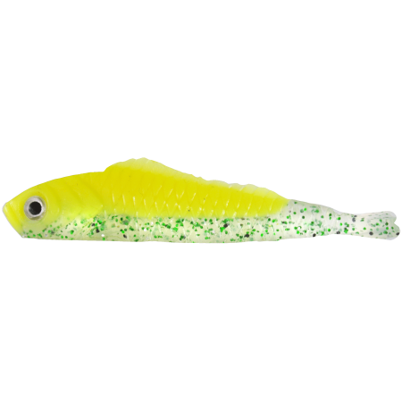 Drop-Shot Lucky Shad 6cm Gelber Jungfisch