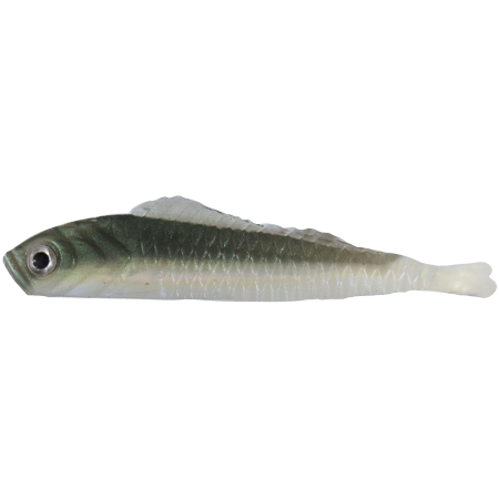 Lucky Shad 6cm Green back Drop-Shot