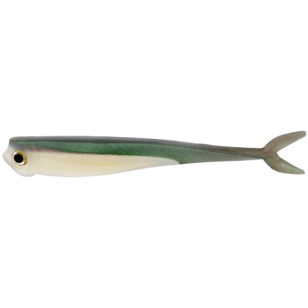 Drop-Shot Twinkey Shad 4,5 cm Grüner Rücken