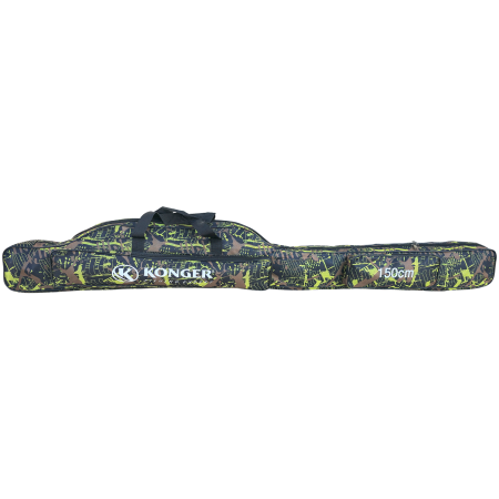 Pokrowce Pokrowiec Na Wędki Z Kołowrotkami Clover 150cm/2 komory Konger