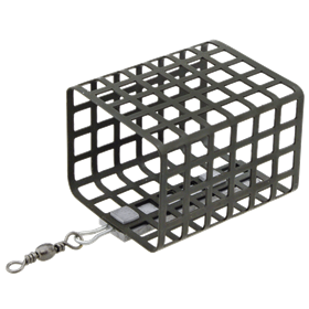 Open End Steel Feeder "Square" 20g