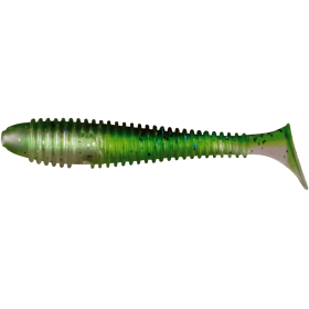 Ripper Grubber Shad 12cm Green & pepper