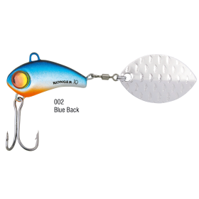 Konger Blades Boogie 1 Schwanzspinner mit blauem Rücken