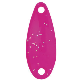 Spoon Trout Spoon 35 Glitter Fluo Pink & Silver