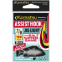 Kamatsu Assist Hook Jig Light 1/0 100lbs Hook