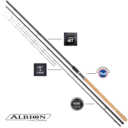 Albion Feeder 390/120 Fishing Rod