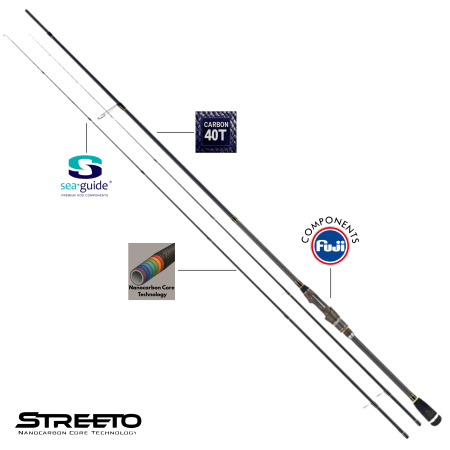 Streeto Double 210 1-7 / 3-18 Fishing Rod