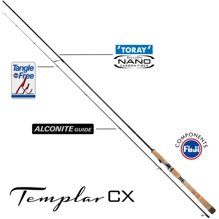 Wędka Templar CX Nano Carbon Thekilla 240/1-10