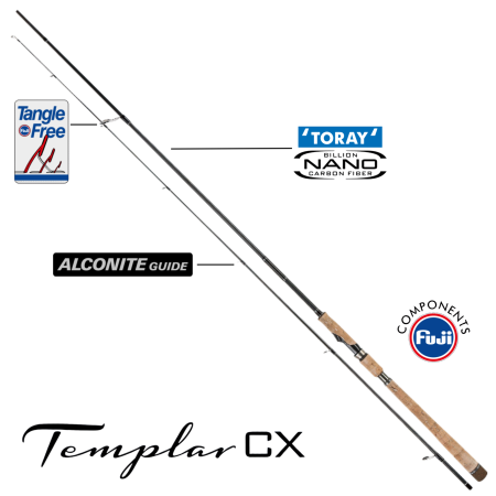Templar CX Nano Carbon Hard Blade 305/10-35 Fishing Rod