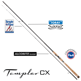 Templar CX Nano Carbon Full Contact 285/5-21 Fishing Rod