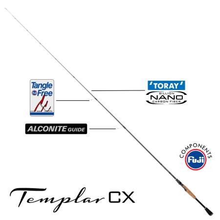 Templar CX Single Warrior 198/6-25 Rod