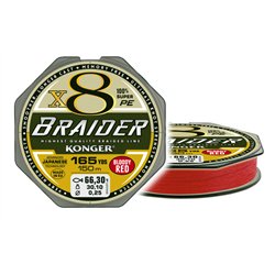 Braider X8 Bloody Red 0.10/150m