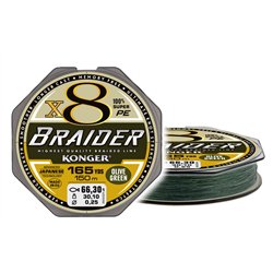 Braider X8 Olive Green 0.06/150m