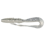 Big Tail Twist 6cm Glitter silver Twister