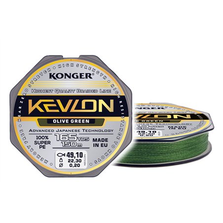 Kevlon Olive Green X4 0,20/150m