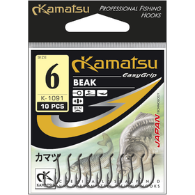 Kamatsu Beak 3/0 Nickel Ringed Hook
