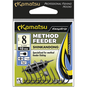 Kamatsu Shinkandong 14 Black Nickel Flatted Hook