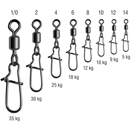 Roller Swivel With Spin Clip Size 6 Bln Konger