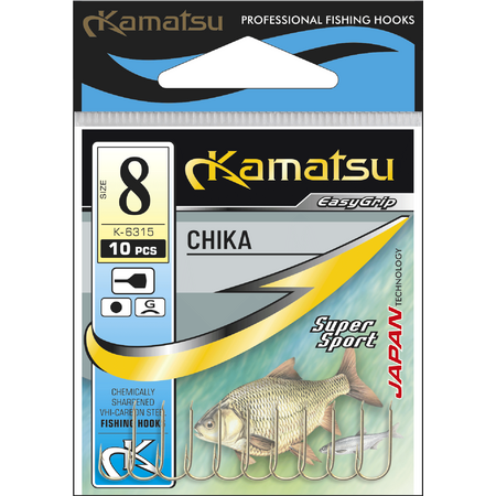 Kamatsu Chika 14 Red Flatted Hook