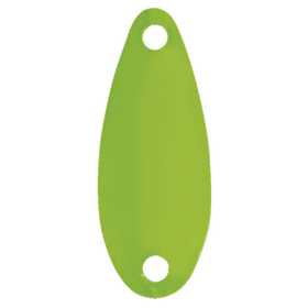 Forellenblinker 35 Fluoreszierendes Grün & Fluoreszierendes Gelb