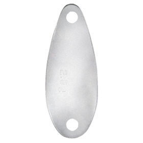 Spoon Trout Spoon 35 Shiny Silver & Black Matte