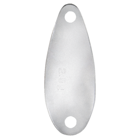 Spoon Trout Spoon 35 Shiny Silver & Black Matte