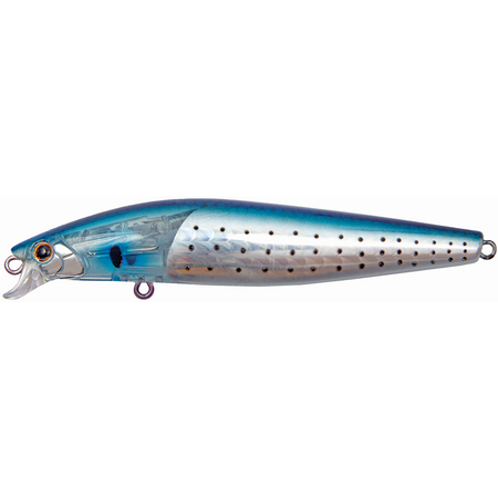 Wobbler Flash Minnow 99F Spotted Silver Holo