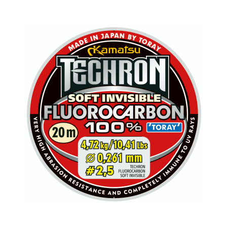 Techron Fluorocarbon 100% Soft Invisible 0,194mm/20m