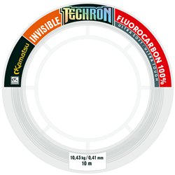 Techron Fluorocarbon 100% Hard Spinning Invisible 0.41mm/10m