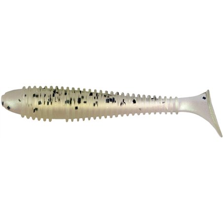Grubber Shad 7cm Pearl & pepper