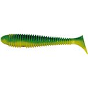 Grubber Shad 9.5cm Green hot lemon