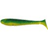 Grubber Shad 9.5cm Green hot lemon