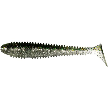 Grubber Shad 5.5cm Transparent glitter