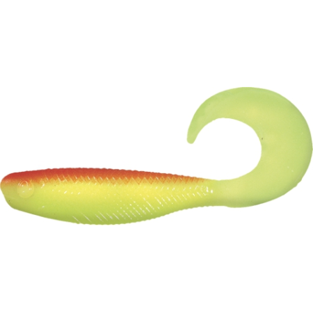 Shad Grub 6.4cm Nuclear & red
