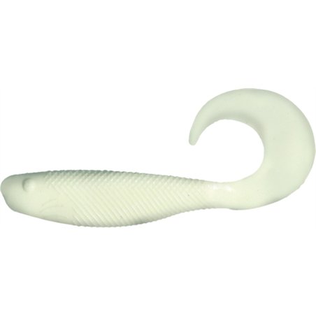 Shad Grub 6.4cm White