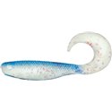 Shad Grub 6.4cm Mylar blue