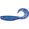 Shad Grub 6.4cm Electric blue