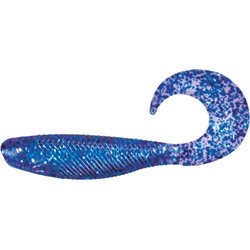 Shad Grub 6.4cm Electric blue