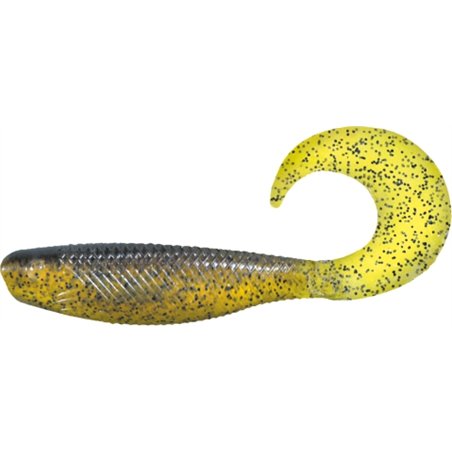 Shad Grub 6.4cm Dark pumpkin