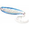 Shad Grub 8.9cm Mylar blue