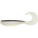 Shad Grub 8.9cm Black pearl glitter