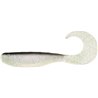 Shad Grub 8.9cm Black pearl glitter